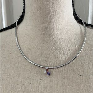 Safi Kilima, Pure Tanzanite necklace